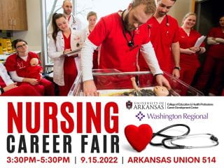 Attend the Nursing Career Fair today.